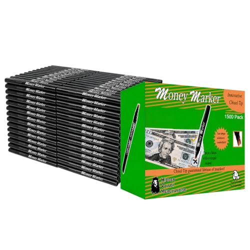 Counterfeit Money Detector Pen (500 Counterfeit Pens) | Detect Fake Bills - size: 500 Pack