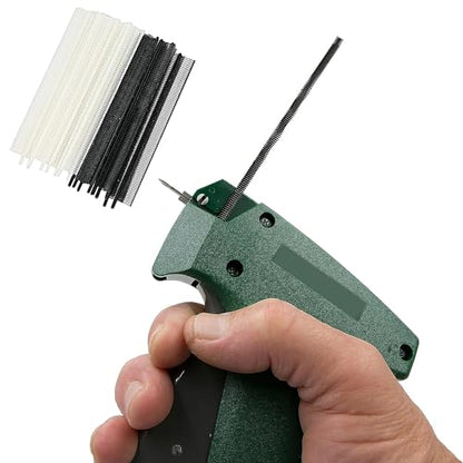 2000Pcs Mini Stitch Gun Fasteners Fit Micro Stitch Gun, 0.17 inch/4.4mm - color: Black, White