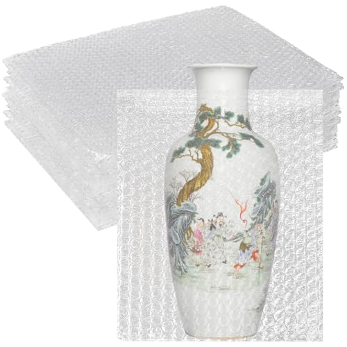 14 Pack Clear Bubble Out Bags Pouches, Large Bubble Bag 18x22" - size: 18x22 inch