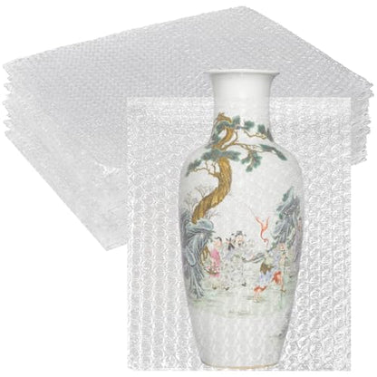 14 Pack Clear Bubble Out Bags Pouches, Large Bubble Bag 18x22" - size: 18x22 inch