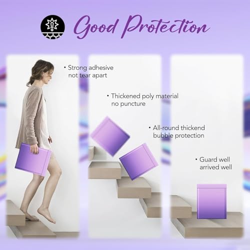 Fuxury 240Pack Thick Bubble Mailers 8.5x12”Gradient Purple Bubble Envelopes - color: Gradient Purple, size: 8.5x12" 240PC