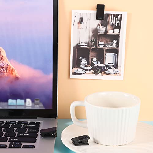 20 Pieces Self Adhesive Clips, Tapestry Sticky Wall Photo Poster Clips - color: Black