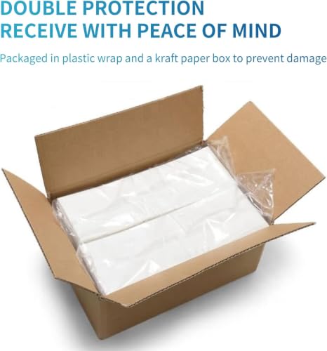 9527 Product 4" x 6" Zebra Fanfold Direct Thermal Shipping Labels,2 Stacks, 4000 Labels White, Perforated (2,000 Label per Stack) - color: White, size: 2 Stacks | 4000 Labels