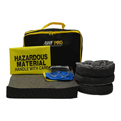 AWF PRO Portable Universal Spill Kit, 35 Pieces - size: Universal Spill Kit