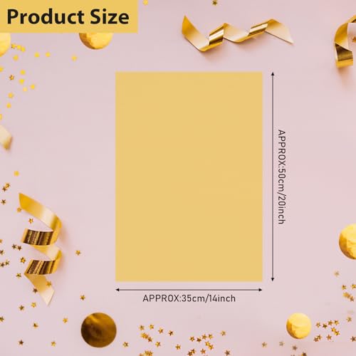 NEBURORA 120 Sheets Gold Tissue Paper Gift Wrapping Paper Bulk - color: Gold