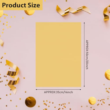 NEBURORA 120 Sheets Gold Tissue Paper Gift Wrapping Paper Bulk - color: Gold