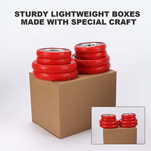 CRUGLA 40 Packs 8x6x6 Shipping Boxes Cardboard Boxes Shipping Box for Business Packaging Thin Box - size: 8x6x6 Inch