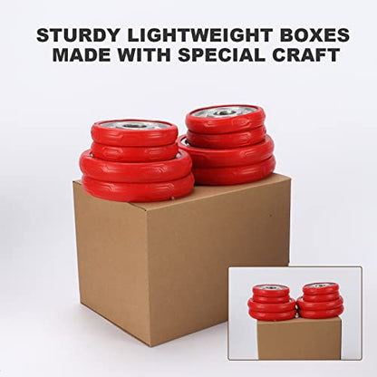CRUGLA 40 Packs 8x6x6 Shipping Boxes Cardboard Boxes Shipping Box for Business Packaging Thin Box - size: 8x6x6 Inch