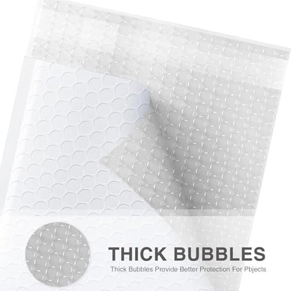 Metronic 1000 Pack Bubble Mailer 6x10 Inch White,Usable Size 6x9" Waterproof Padded Envelopes,Self-Seal Modern Bubble Mailers Cushioning for Shipping,Jewelry Makeup Supplies, Packaging Bulk - color: White, size: 6x10" 1000 pc