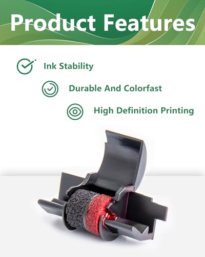 5 Packs IR40T Calculator Ink Roller Printer Ribbon IR-40T CP13 MP-12D PR-42