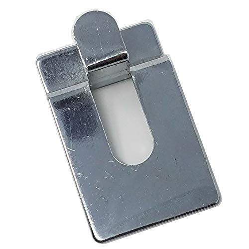 Slatwall Open End Basket Holding Notch Hook, Chrome, 10 Pack - size: 10 Pack