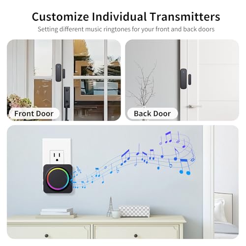 Door Chime, Door Chimes When Door Opens, Door Sensor Door Open Alarm