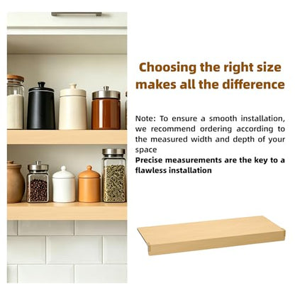 Wire Shelf Covers, 5pcs PVC Wire Rack Cover for Pantry & Closet Shelving - color: Wood, size: 24*16*2.3