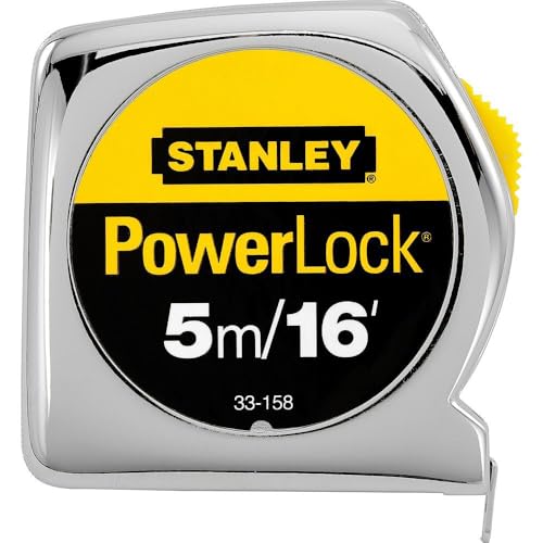 STANLEY PowerLock Tape Measure, 16-Foot (33-158) - size: 4.9 m