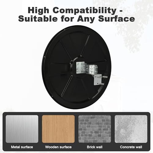 32" Convex Traffic Mirror, Outdoor Driveway Security Mirror