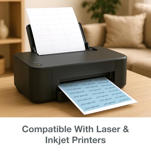 HERMA Printable Address Labels 1" x 2-5/8", 3000 Mailing Stickers, White - size: 1" x 2-5/8"