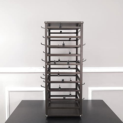 FixtureDisplays® Metal Spinner Rack 80X4 Hooks Sock Display Earring Card Stand Retail Countertop 11453NEW-+80X11666-NPF