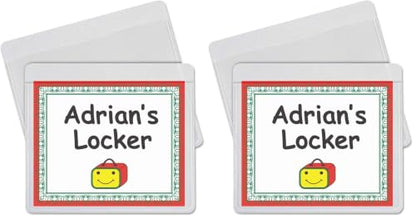 C-Line-70443 Self-Adhesive Labeling Pockets, Pack of 50, 3-1/2 x 2-3/4 in - size: 3-1/2" x 2-3/4" (Pack of 2)