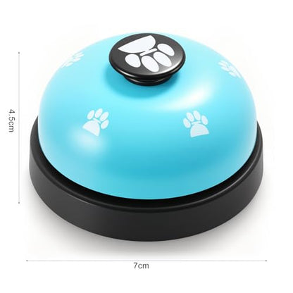 Call Bell Front Desk Bell Service Bell Desk Bell for Service Metal Counter Ringing Bell for Desk Ring Bell for Service Pet Training Bells for Food Line School Restaurant Hotel Office 2.8 in