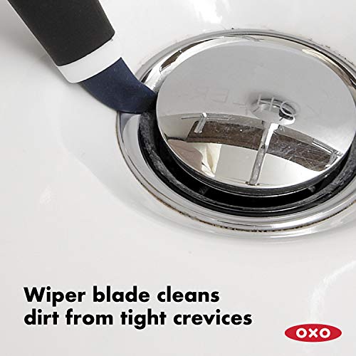 OXO Good Grips Deep Clean Brush Set, Orange, Blue - color: Blue