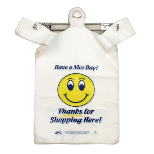 Wall Mount Plastic Grocery Bag Holder/Dispenser - T-Shirt Bag Rack - Includes Screws, 5 Pack - size: 5 Pack