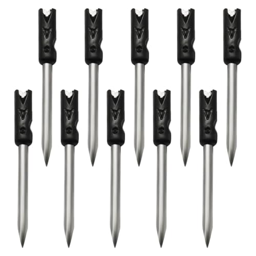 10 Pack Standard Tagging Needles, Black - color: Black