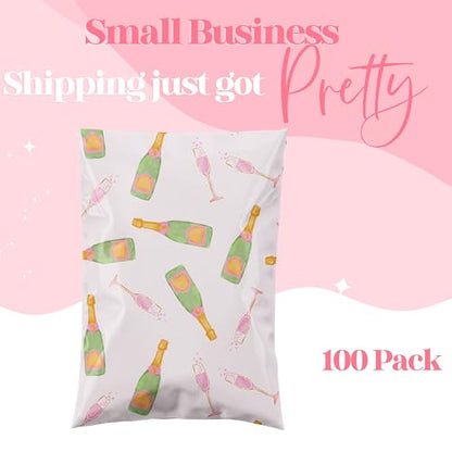 Pretty Package Store Poly Mailers 10x13, Champagne, 100 Pack - color: Champagne, size: 10x13