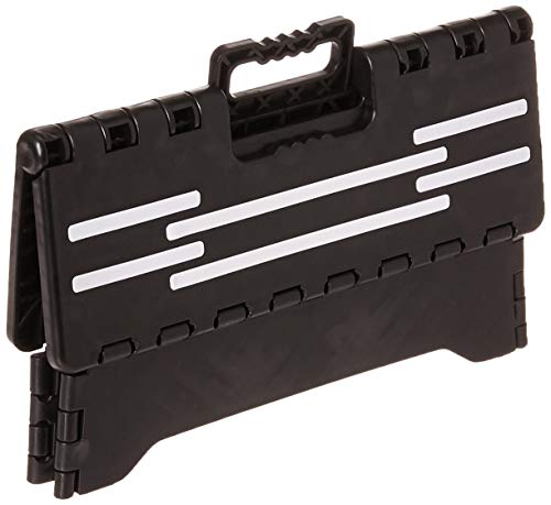 Portable Folding Step, Black, 1 Count