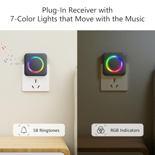 Wireless Doorbell Chime - Compatible with Blink Video Doorbell and Blink Video Doorbell (2nd Gen) (1 Video Doorbell Extender 1 Receiver）