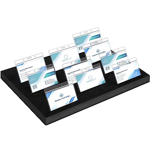 Lincia 1 Pcs Name Badge Holder ID Tray Organizer Foam Holds