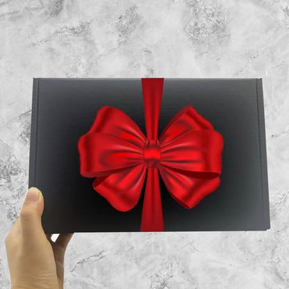 24 Pack 9x6x3 inches Black Shipping Boxes, Cardboard Packaging Mailing Box - size: 9x6x3 Inches