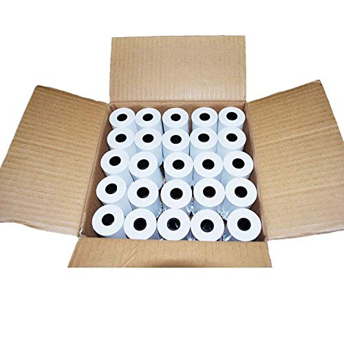 RBHK 2 1/4" x 50' Thermal Receipt Paper, Cash Register POS Paper Roll (300 Rolls) - size: 300 Rolls