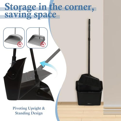 Broom and Dustpan Set， Dust Pan and Broom Combo