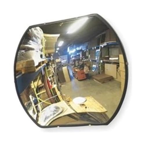 18"X 36" Acrylic Rectangular Convex with Steel Back - size: 36"L x 36"W