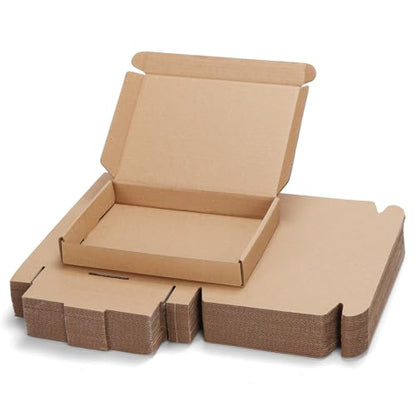 PHAREGE 25 Pack 7x5x1 inch Small Shipping Boxes, Brown Mailing Boxes - color: Brown, size: 7x5x1 inch 25 Pack