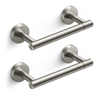FORIOUS Commercial Toilet Paper Holder Wall Mount Bathroom Tissue Holder - color: Stainless Steel