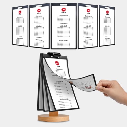 Multi-Page flip Sign Holder (100*200mm/3.94×7.87 inches) - color: 100*200mm/3.94×7.87 inches