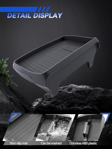 for Audi Q5 Dashboard Console Organizer 2021-2025 Audi Q5/Q5L/A5/S5 & 2020-2025 Audi A4L/A4/S4 Accessories Behind Screen Organizer Storage Box Console Dash Tray - size: for 2020-2025 VW ID.4 & Audi A4 A4L S4