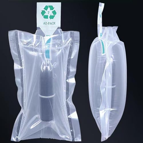 Miupoo Packaging Air Bags,Clear Plastic Inflatable Air Packaging Protector Bag with Free Pump Cushion,Air Cushion Blocking Packaging Bag,8x8 Inches,100 Pieces - size: 8x8×100 Inches