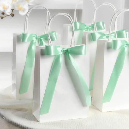 Mint Green Satin Ribbon 1 Inch x 100 Yards - color: Mint Green
