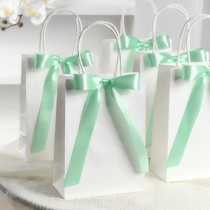 Mint Green Satin Ribbon 1 Inch x 100 Yards - color: Mint Green
