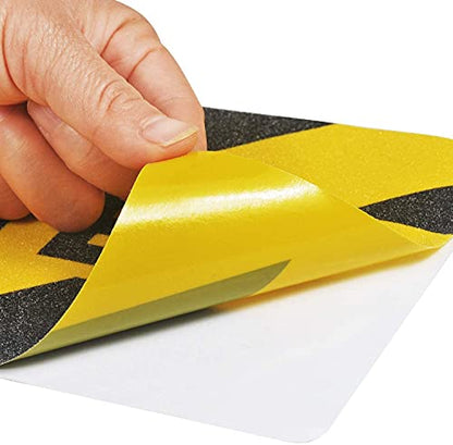 ONTWIE 12 Pack Watch Your Step Sticker, 6in x 24in Watch Your Step Sign - size: 6" x 24" / 12 pieces