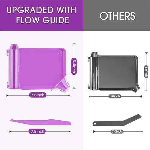 SimCoach Left Hand Pill Counting Tray with Spatula, Purple
