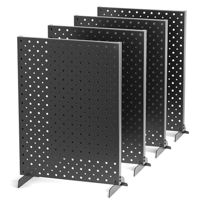 Ultrawall Pegboard Display Stand, Metal Tabletop Pegboard Display - size: 4Pack 12"X16"