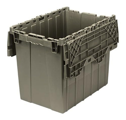 Storage Bins with Lids Heavy Duty Stackable Storage Box - size: 21" x 15" x 17"