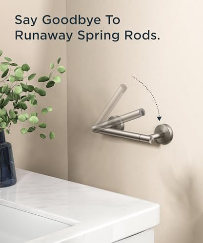 FORIOUS Commercial Toilet Paper Holder Wall Mount Bathroom Tissue Holder - color: Stainless Steel