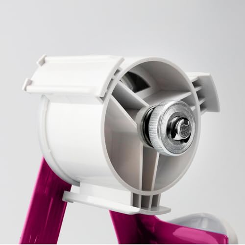 TAPEWELL Heavy Duty Metal Frame Packing Tape Dispenser Gun, 2 inch, Purple - color: Purple, size: 2 Inch