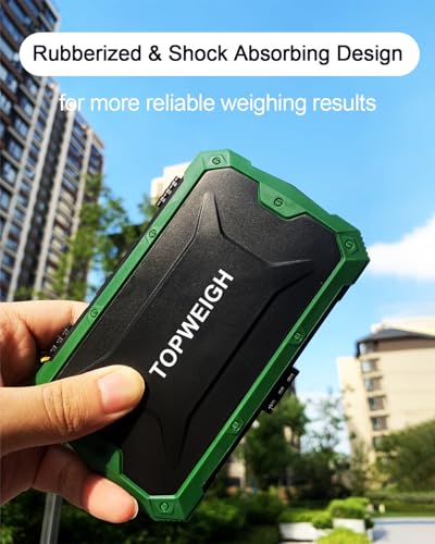 Gram Scale with Zipper Case,500g x 0.01g,Dual Powered Pocket Scale - color: Green