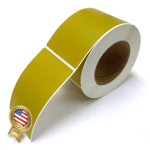 NextDayLabels 500 Rectangle Stickers, Color Coding Labels Roll, (3" x 5") - color: Olive