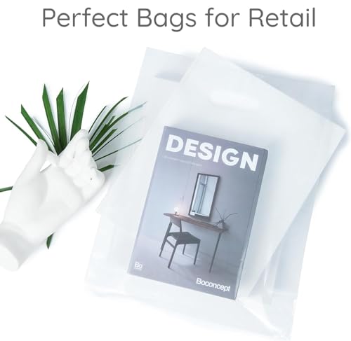 Infinite Pack 5000 Clear Handle Bags 12x15, 1.25 Mil LDPE Plastic - size: 12 X 15, PACK OF 5000